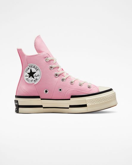 Tenis Converse Chuck 70 Plus Cano Alto Feminino Laranja Rosa | PT W0039P7